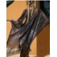 Black Lurex κιμονό