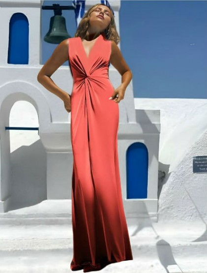 Alexandra knot dress