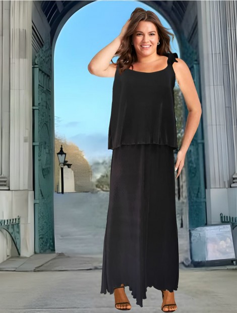 Black soleil formal dress