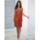 Alkioni satin dress