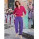 Purple Cargo pants