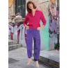 Purple Cargo pants