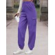 Purple Cargo pants