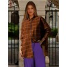 Oversized  plaid shirt