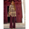 Plaid oversized  shirt