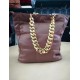 Chocola Puff Tote bag with chain