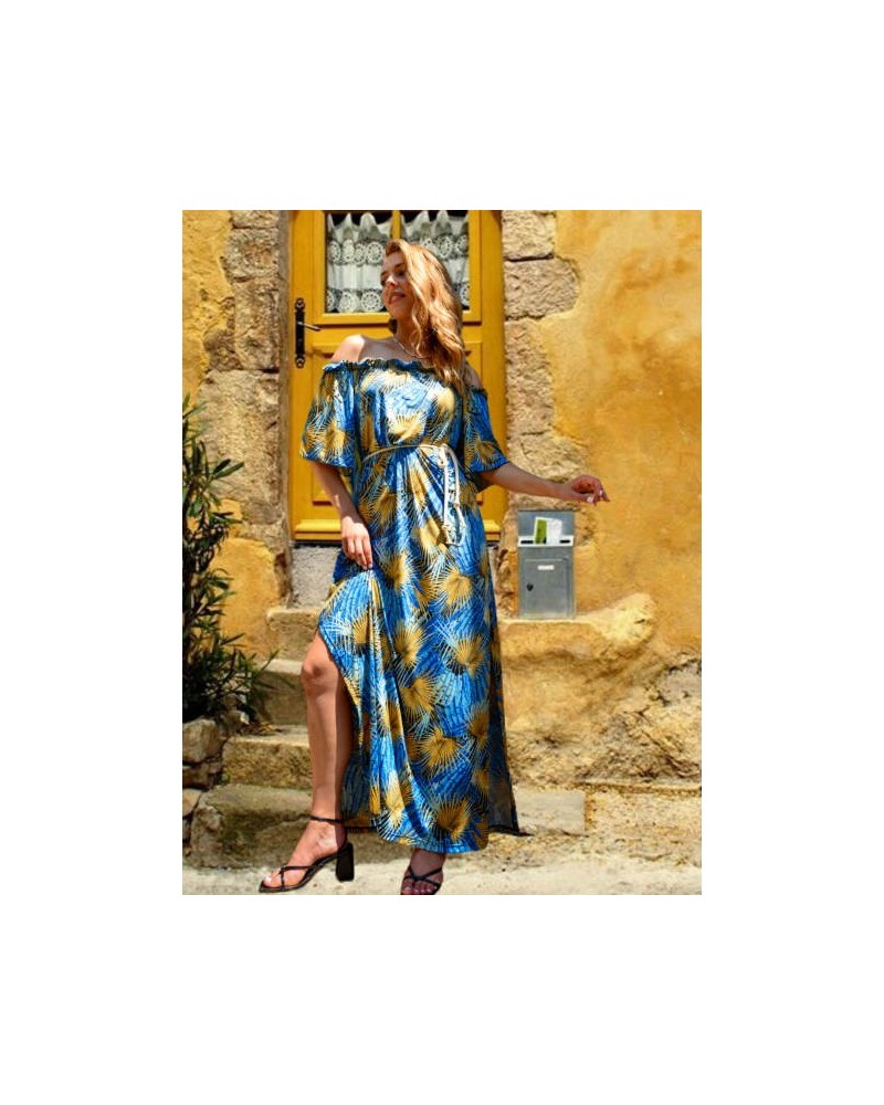 Εμπριμέ Μαγιόπανο Με Ελαστική Λαιμόκοψη