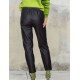 Vegan Leather slim Leg Pants