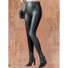 Black Leather look mat kolan