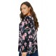 Floral s.jersey blouse