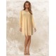 Roua V knit blouse dress
