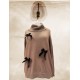 Camel Sweater with 3d bows