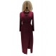 Cherry Midi shiny dress