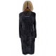 V-neck Fluffy Sweater Dress
