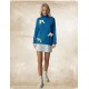 Petrol Roll-Neck sweater