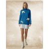 Petrol Roll-Neck sweater