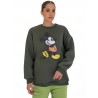 Mickey Mouse Patterned Sweatshirt