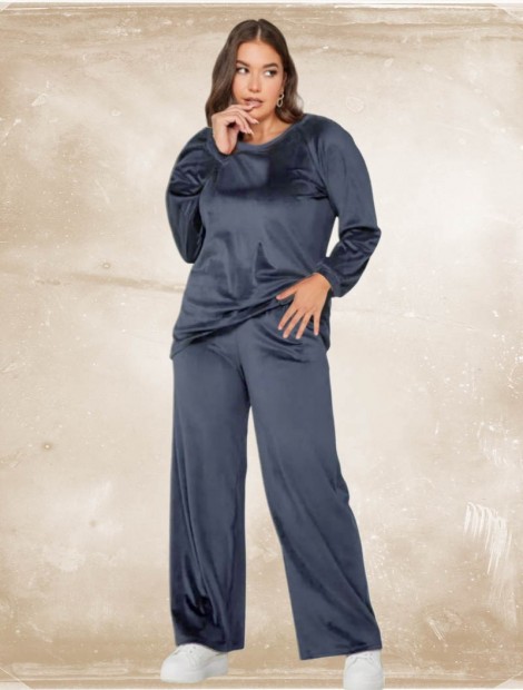 Oversized veloute set