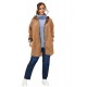 Souet type cardigan half  coat