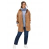 Souet type cardigan half  coat