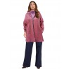 Dusty pink Souet type cardigan half  coat