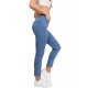 Light blue Denim Slim Fit Stretch Jeggings