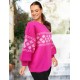 Rhombus warm sweater