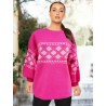Rhombus warm sweater