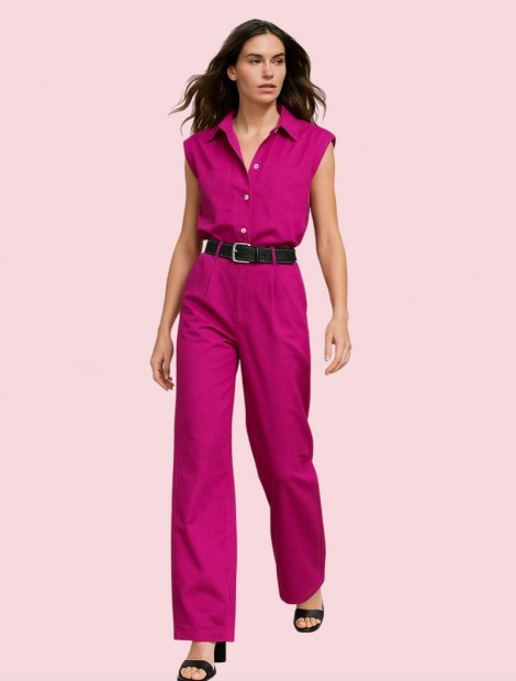 Shirt jumpsuit