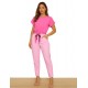 Pink Peg leg pants