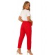 Red Pink Peg leg pants