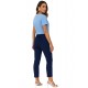 Dark blue Black Peg leg pants