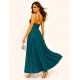 Petrol Loren glitter dress