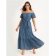 Long Denim Dress