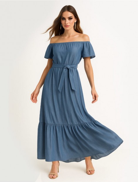 Long Denim Dress