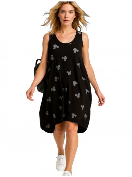 Cartoon cotton dress