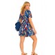 Blue Shorts jumpsuit