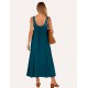 Petrol Delmare midi dress