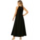 Black Maxi halter neck dress