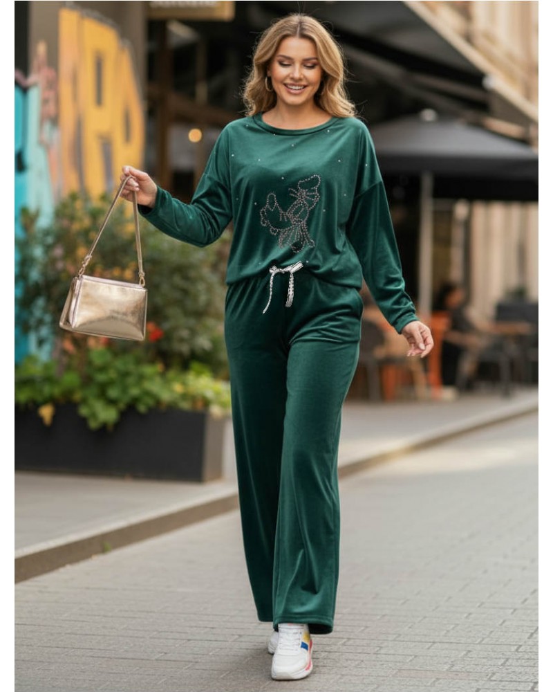 Forest green Velvet Dream Set