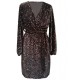 Velvet Glow Sequin Dress