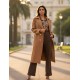Grace belted coat