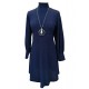 Midnight Elegance Knit Dress