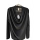 Lurex Drape Glow Blouse