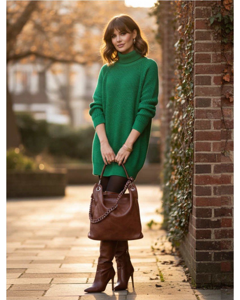 Knit Sweater Dress