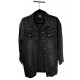 Urban Noir Long Denim Jacket