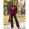 Midnight Sparkle Wide Leg Jeans